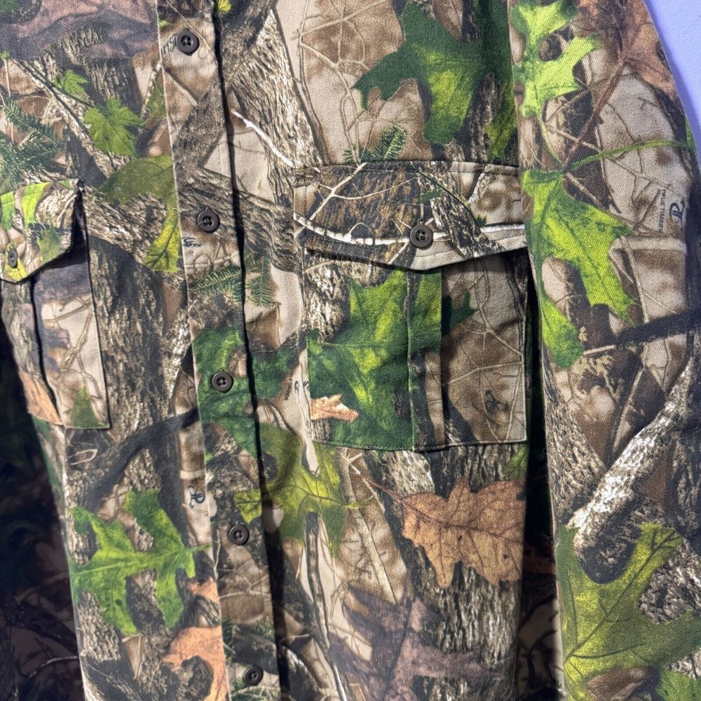 True Timber tree camo 3XL button down shirt - Picture 2 of 5